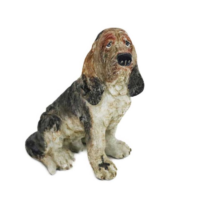 9.5'' Sitting Hound Dog